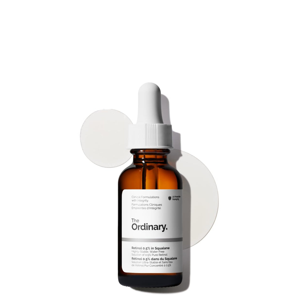 Retinol 0.5% in Squalane, Intermediate Retinol Serum