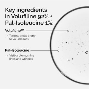 Volufiline 92% + Pal-Isoleucine 1% Plumping Anhydrous Serum