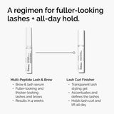 Lash Curl Finisher, Clear Lash Styling Gel with Squalane to Set