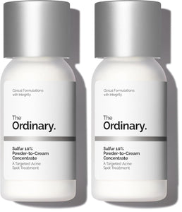 Sulfur 10% Powder-to-Cream Acne Spot Treatment Concentrate