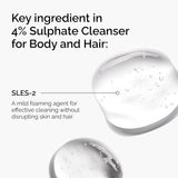 Sulphate 4% Cleanser for Body and Hair