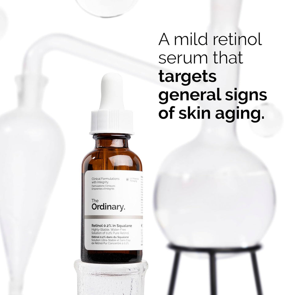 Retinol 0.2% in Squalane, Gentle Retinol Serum