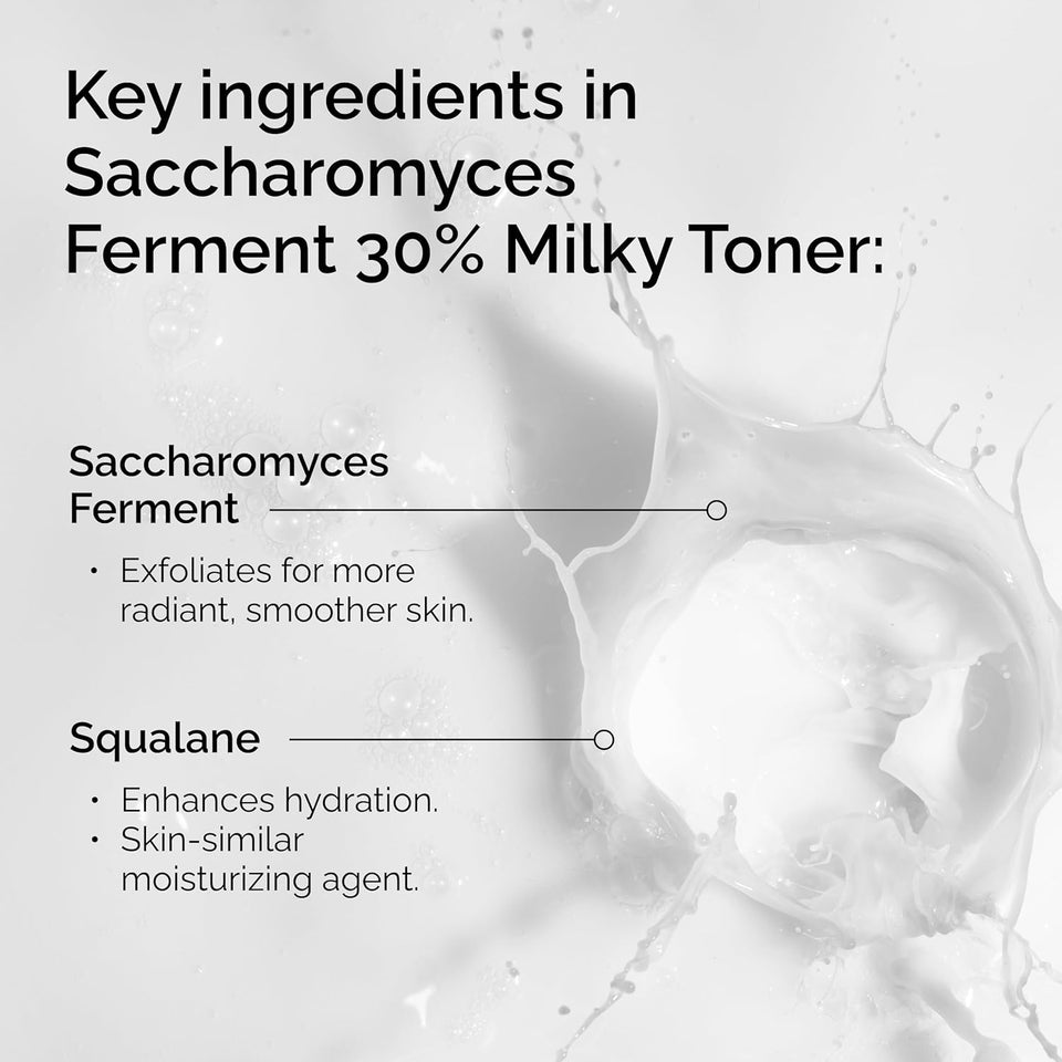 Saccharomyces Ferment 30% Milky Toner
