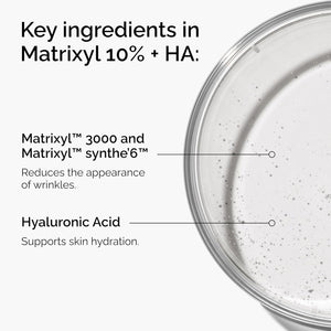 Matrixyl 10% + Hyaluronic Acid, Anti-Aging Serum