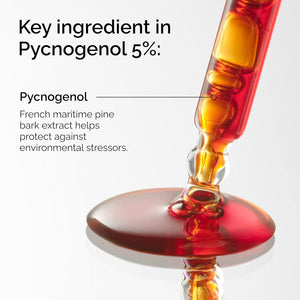 Pycnogenol 5%, Antioxidant-Rich Plant Extract for Environmental Protection, 0.5 Fl Oz