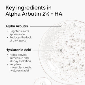 Alpha Arbutin 2% + Hyaluronic Acid