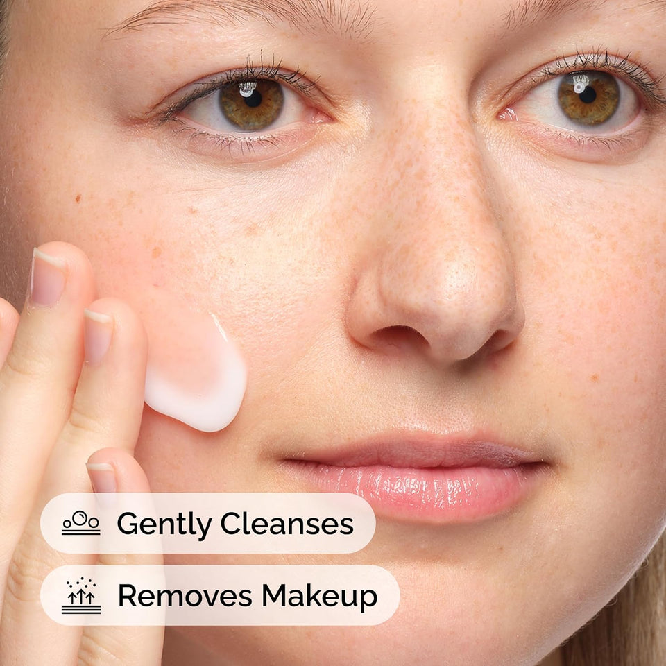Glycolipid Cream Cleanser, Gentle Makeup Removal